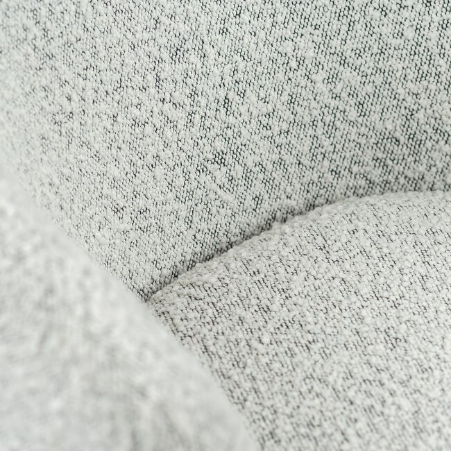 Kick Collection Eetkamerstoel Duke - Zwart/ Wit Gemeleerd