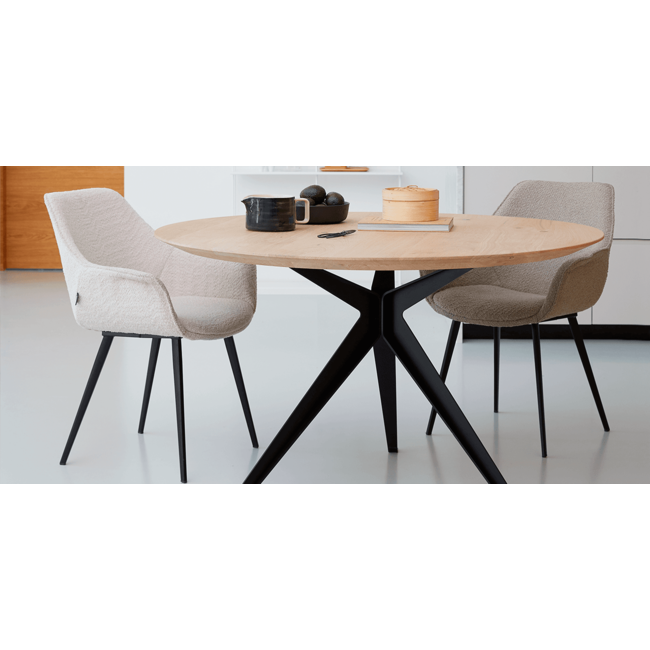 Dyyk Eettafel Stella - Eikenhout