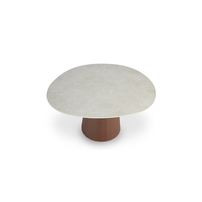 Dyyk Eettafel Momo organisch - Keramiek