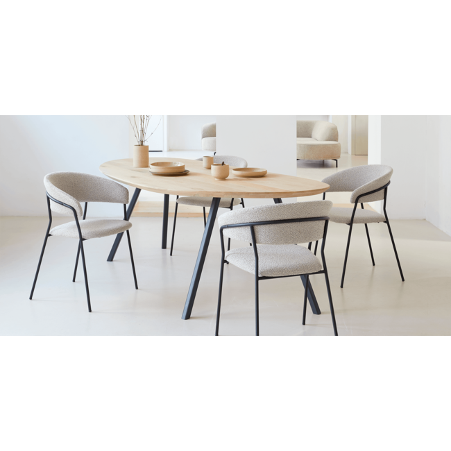 Dyyk Eettafel Spott Eikenhout