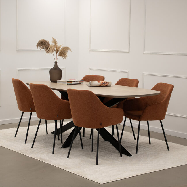 Kick Collection Eetkamerstoel Guus - Terra