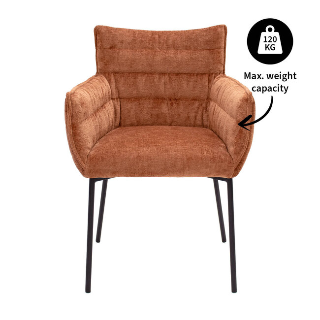 Kick Collection Eetkamerstoel Goos- Terra