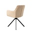 Jesper Home Akune Frou Frou Eetkamerstoel - Revolve Black