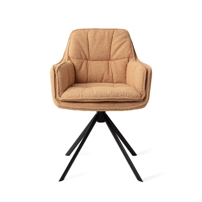 Jesper Home Akune Sunbaked Eetkamerstoel - Revolve Black