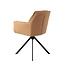 Jesper Home Akune Sunbaked Eetkamerstoel - Revolve Black