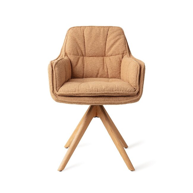 Jesper Home Akune Sunbaked Eetkamerstoel - Revolve Oak Natural
