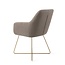 Jesper Home Hiroo Foggy Fusion Eetkamerstoel - Cross Gold