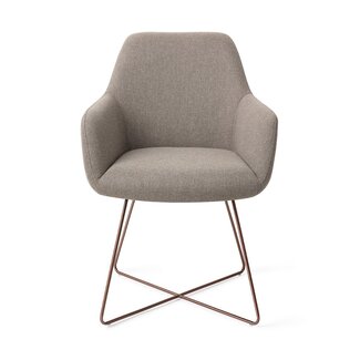 Jesper Home Hiroo Foggy Fusion Eetkamerstoel - Cross Rose