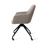 Jesper Home Hiroo Foggy Fusion Eetkamerstoel - Glide Black