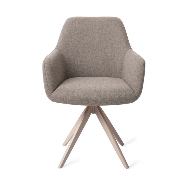 Jesper Home Hiroo Foggy Fusion Eetkamerstoel - Turn Beige