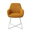 Jesper Home Hiroo Groovy Garam Eetkamerstoel - Cross Steel