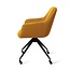 Jesper Home Hiroo Groovy Garam Eetkamerstoel - Glide Black