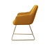 Jesper Home Hiroo Groovy Garam Eetkamerstoel - Slide Gold