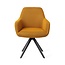 Jesper Home Hiroo Groovy Garam Eetkamerstoel - Turn Black