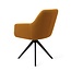 Jesper Home Hiroo Groovy Garam Eetkamerstoel - Turn Black