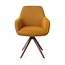 Jesper Home Hiroo Groovy Garam Eetkamerstoel - Turn Brown