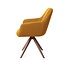 Jesper Home Hiroo Groovy Garam Eetkamerstoel - Turn Brown