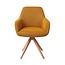 Jesper Home Hiroo Groovy Garam Eetkamerstoel - Turn Peach