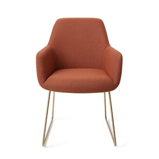 Jesper Home Hiroo Hearth Harmony Eetkamerstoel - Slide Gold