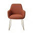 Jesper Home Hiroo Hearth Harmony Eetkamerstoel - Slide Gold