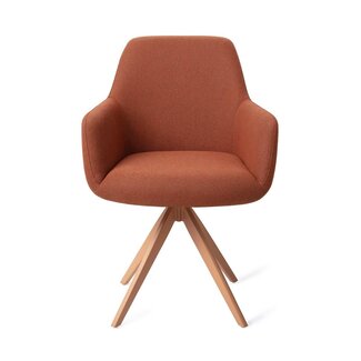 Jesper Home Hiroo Hearth Harmony Eetkamerstoel - Turn Peach