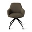 Jesper Home Hiroo Jungle Jewel Eetkamerstoel - Glide Black