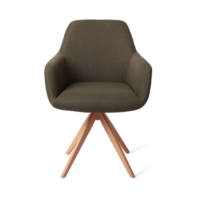 Jesper Home Hiroo Jungle Jewel Eetkamerstoel - Turn Peach