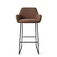 Jesper Home Hiroo Rustic Rye Barkruk - Slide Black (H)