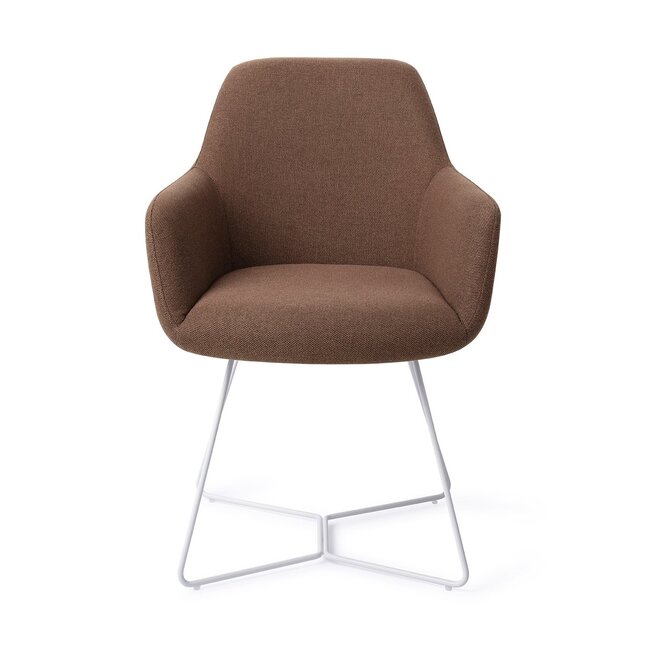 Jesper Home Hiroo Rustic Rye Eetkamerstoel - Beehive White