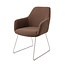 Jesper Home Hiroo Rustic Rye Eetkamerstoel - Slide Steel