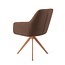 Jesper Home Hiroo Rustic Rye Eetkamerstoel - Turn Peach