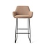 Jesper Home Hiroo Whisper Wheat Barkruk - Slide Black (H)