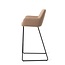 Jesper Home Hiroo Whisper Wheat Barkruk - Slide Black (H)