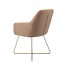 Jesper Home Hiroo Whisper Wheat Eetkamerstoel - Cross Gold