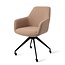 Jesper Home Hiroo Whisper Wheat Eetkamerstoel - Glide Black