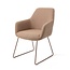 Jesper Home Hiroo Whisper Wheat Eetkamerstoel - Slide Rose