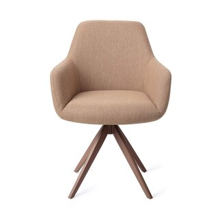 Jesper Home Hiroo Whisper Wheat Eetkamerstoel - Turn Brown