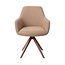 Jesper Home Hiroo Whisper Wheat Eetkamerstoel - Turn Brown