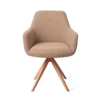 Jesper Home Hiroo Whisper Wheat Eetkamerstoel - Turn Peach