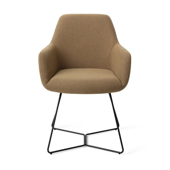 Jesper Home Hiroo Willow Eetkamerstoel - Beehive Black