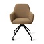 Jesper Home Hiroo Willow Eetkamerstoel - Glide Black