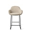 Jesper Home Kushi Barkruk Ivory Ivy - Slide Black (L)