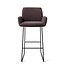 Jesper Home Misaki Almost Black Barkruk - Slide Black (H)