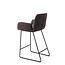 Jesper Home Misaki Almost Black Barkruk - Slide Black (L)