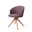 Jesper Home Niimi Perfect Plum Eetkamerstoel - Revolve Oak Natural