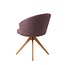 Jesper Home Niimi Perfect Plum Eetkamerstoel - Revolve Oak Natural