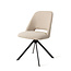 Jesper Home Sasue Ecru Through and Through Eetkamerstoel - Revolve Black