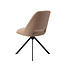 Jesper Home Sasue Luster Liver Eetkamerstoel - Revolve Black