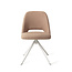 Jesper Home Sasue Luster Liver Eetkamerstoel - Revolve White