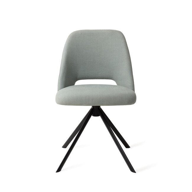 Jesper Home Sasue Sure Azure Eetkamerstoel - Revolve Black